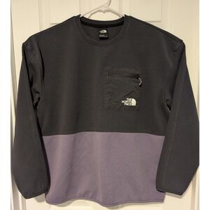 The North Face Mens XL Color Block Long Sleeve Crewneck Sweatshirt